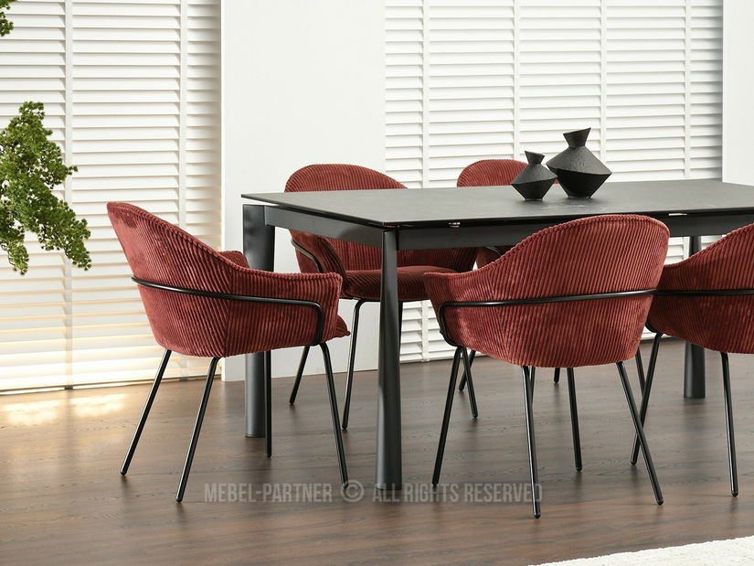 Scaun Val (cupru + negru)