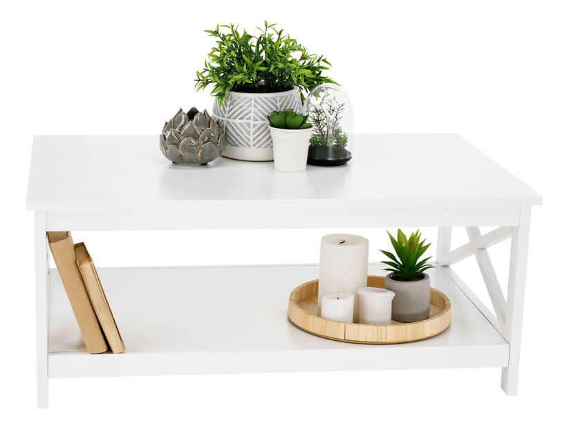Dohányzóasztal Etta (fehér)