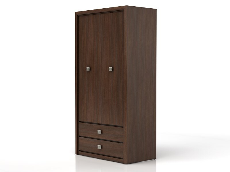 Šatníková skriňa BRW Koen SZF2D2S