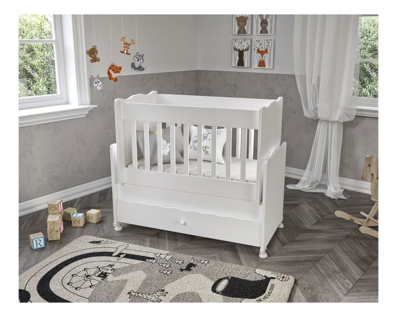 Dječji krevetić Timalo 1 (bijela) *rasprodaja