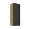 Dulap superior de bucătărie Sheila 40 G 108 1F (Cadru: stejar artisan + front: grafit)