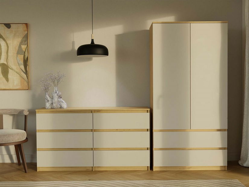 Komoda Musecalo 6 140 (dub artisan + kašmír)