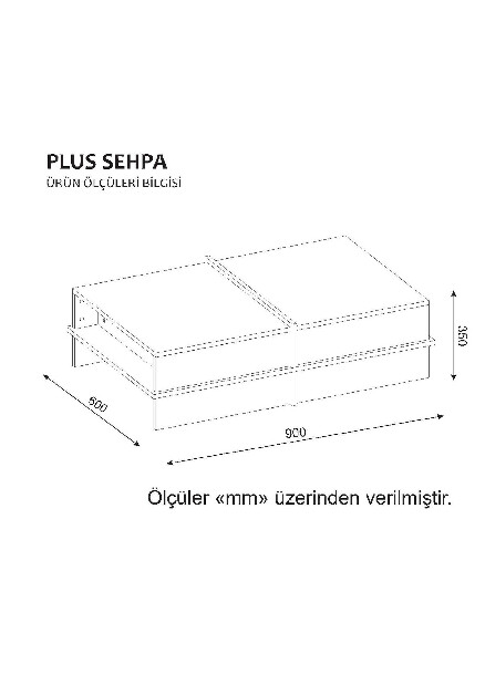 Stolić za kavu Prius (bijela + orah)