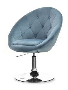 Kreslo Lush 3 (modrá + čierna)