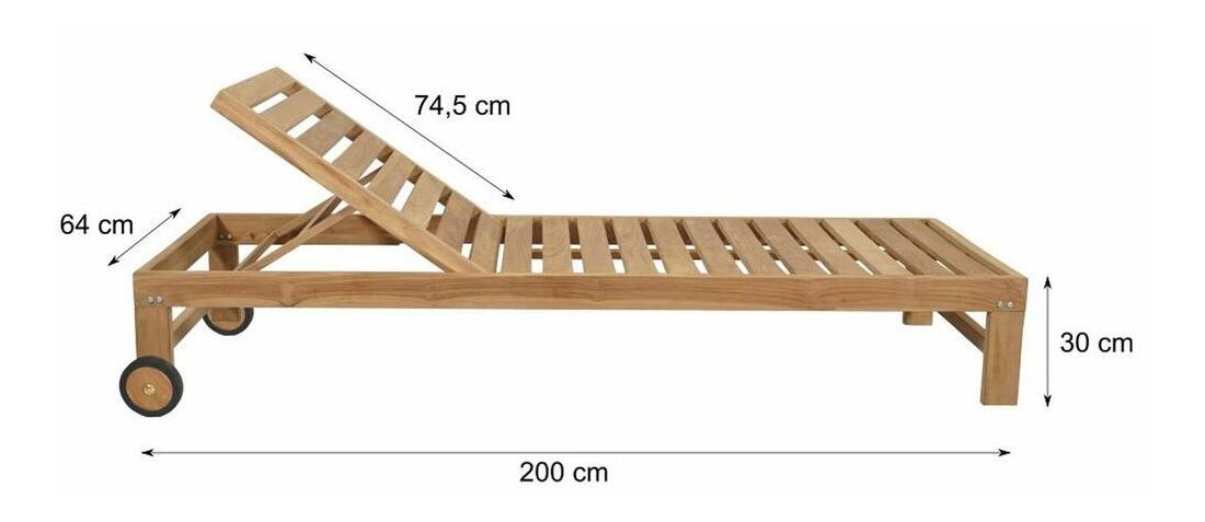 Lehátko Grimo G2 (naturálna)