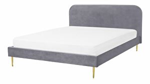 Bračni krevet 140 cm Faris (siva) (s podnicom)