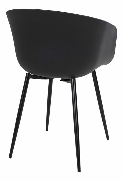 Jedálenská stolička Rateria (čierna)