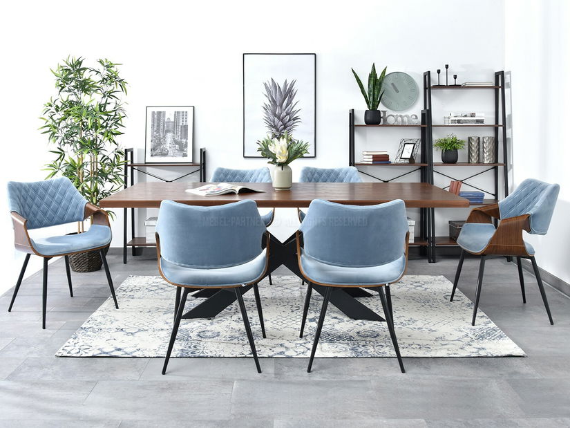 Szék Rolf K (kék + fekete)