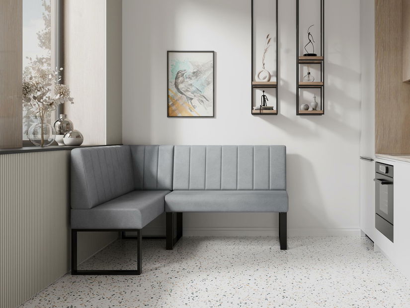 Kuhinjska kutna klupa Mondeo 140x200 (siva) (L)