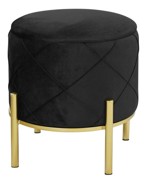 Lábtartó Solange (fekete)