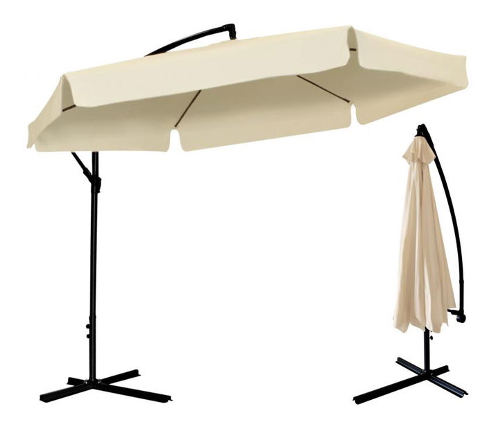 Záhradný slnečník Rona 2 (béžová)