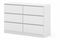 Komód Maya S6 (fehér)