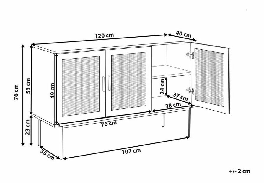 Dulap Pasko (lemn deschis)