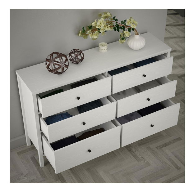 Comodă Franc 58 (lemn alb)