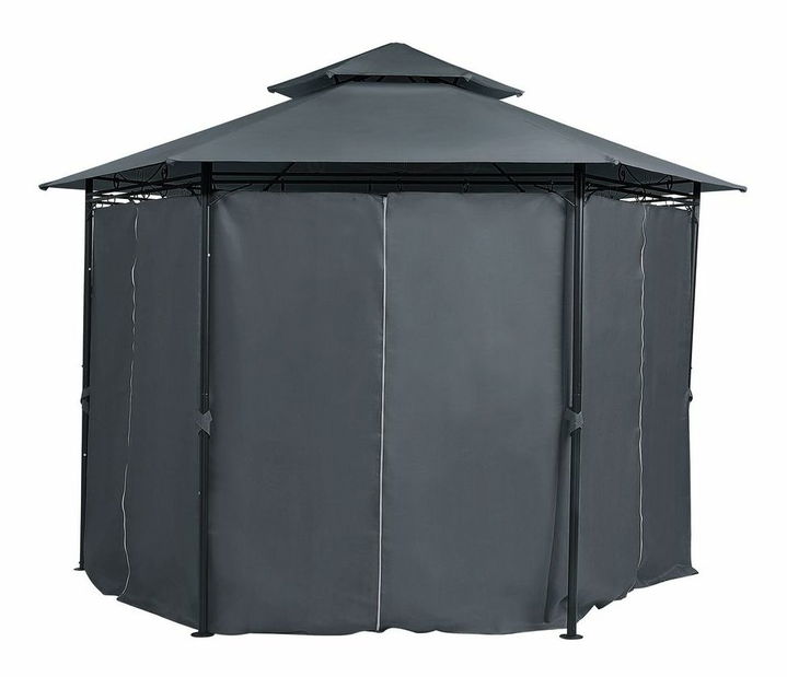 Kerti pavilon PARLATO (sötétszürke)