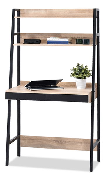 Masă PC Boge B (stejar + negru)