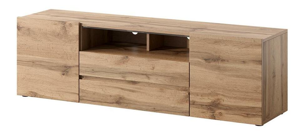 Masă TV Boss (cu iluminat) (stejar wotan)