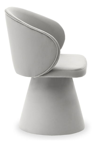 Jedálenská stolička Simulada (sivá)