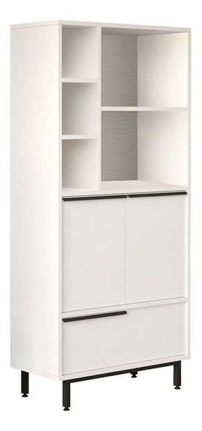 Kuhinjski ormarić Otto 9 B (bijela + crna)