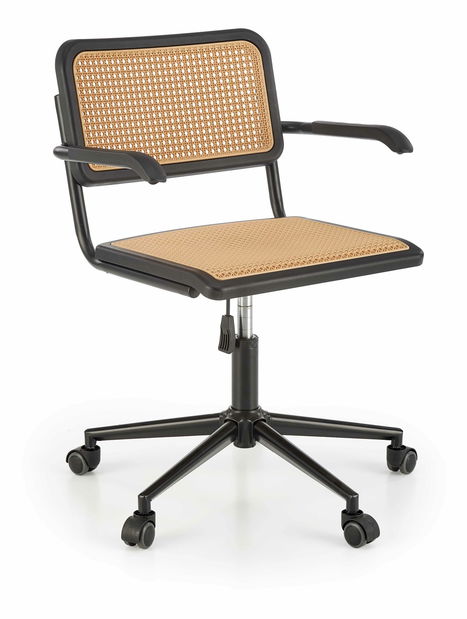 Fotoliu de birou Imelda (negru)