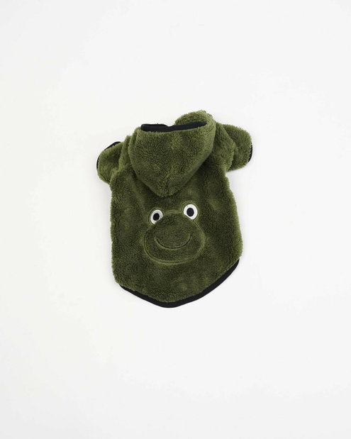 Jachetă pentru câini Broască (verde) (XXL)