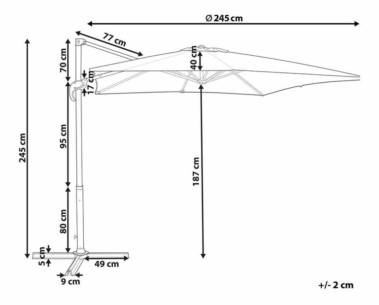 Napernyő Mosa (zöld)