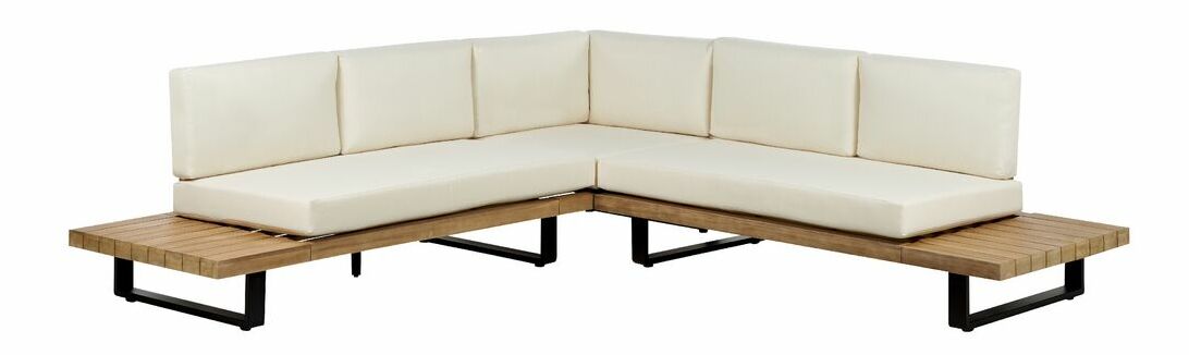 Záhradná zostava Mykza (svetlé drevo)