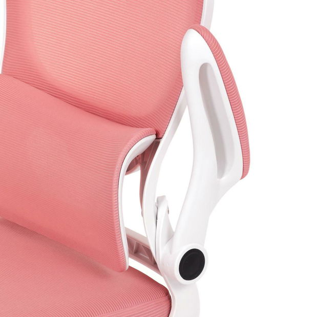 Uredska fotelja Kurtinaitis (ružičasta)