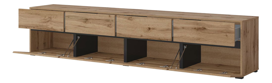 TV stolić/ormarić Crossroad Typ 40 (hrast wotan)