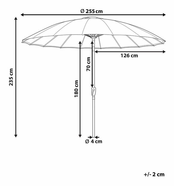 Umbrelă Birma (verde)