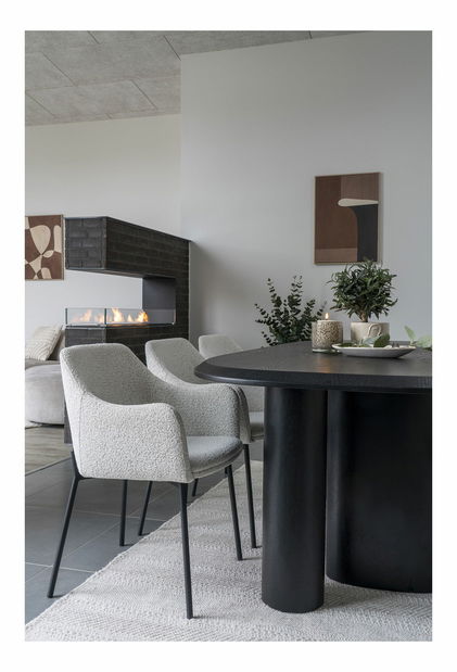 Jedálenská stolička Miateria (biela)