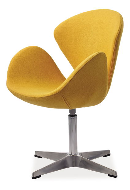 Relaxačné kreslo Devon (žltá)