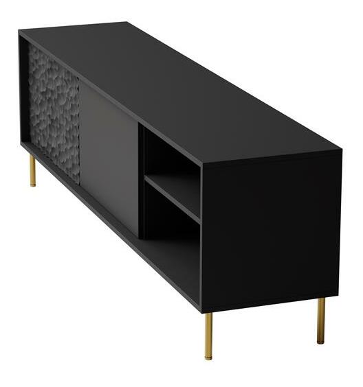 TV stolić Balle (crna + zlatna)