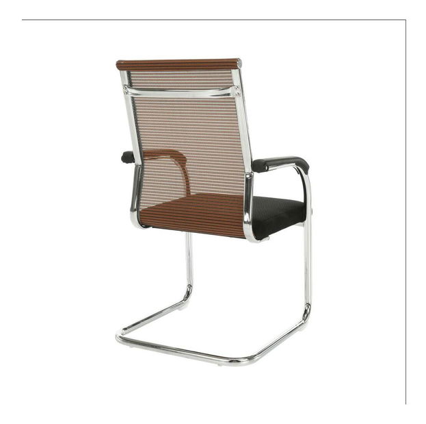 Scaun de conferință Ertozinenca (maro + negru) 