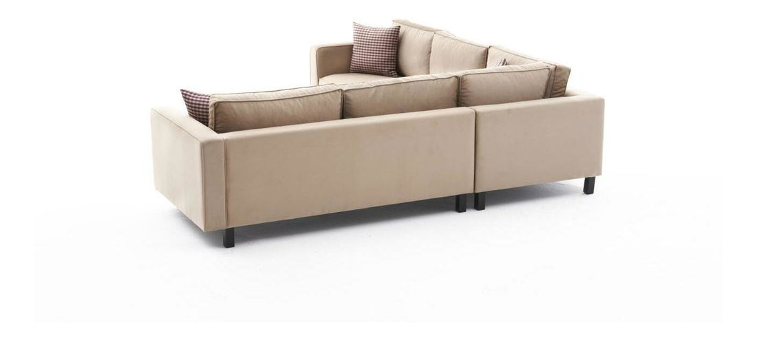 Sarokkanapé Kalen 2 (krém + fekete)