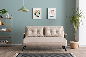 Sofa futon Shaula V2 (krem)
