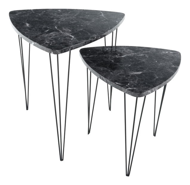 Konferenčný stolík Stofol (čierna) (2 ks.)