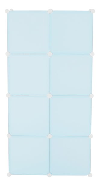 Skriňa Fran (modrá) *výpredaj