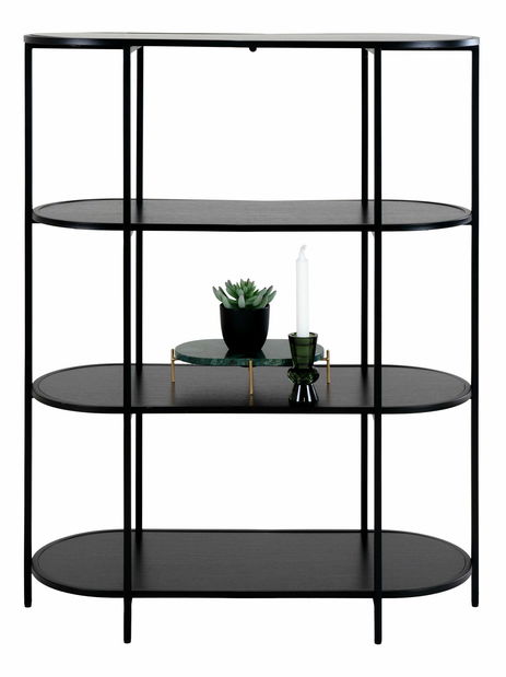 Regál Vistalia 11 (čierna)