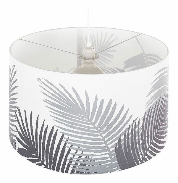 Lampă de perete ZIROL (alb + gri deschis)