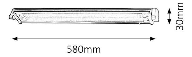 Podhľadové svietidlo Easy Light 2365 (strieborná)