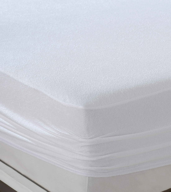 Zaštita za madrac 160 x 200 cm + 30 cm Austin Fit Poll (bijela)