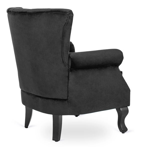 Fotoliu Malik (negru) 