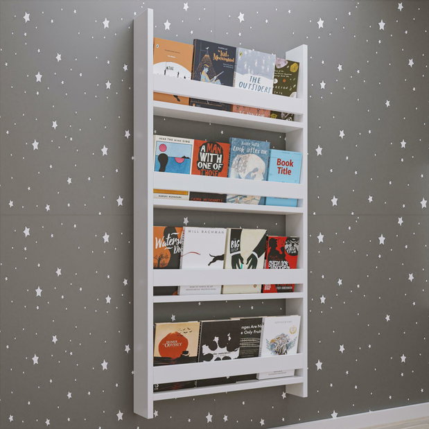 Dječja zidna polica Arterka 1 (bijela)