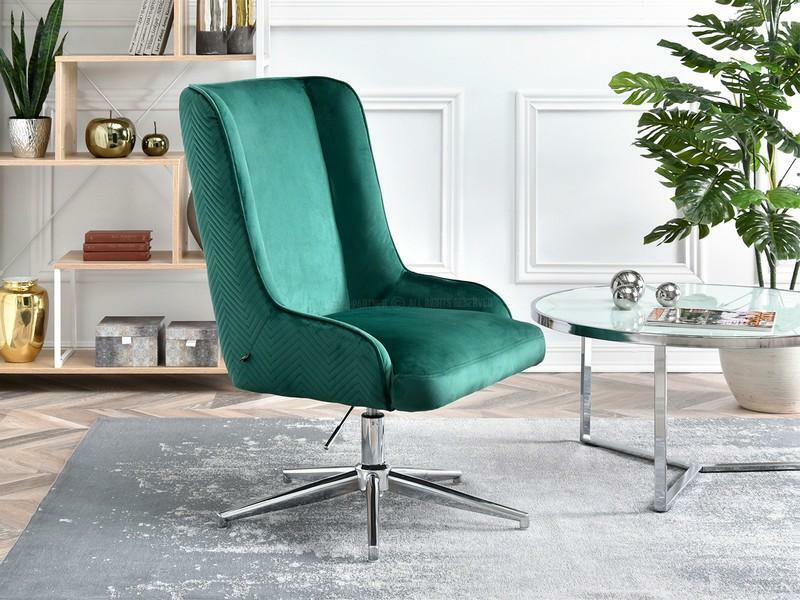 Fotel Bilibo (zöld + fekete)