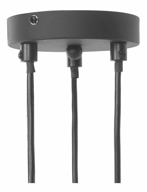 Lampă cu pandantiv Peoria (negru)