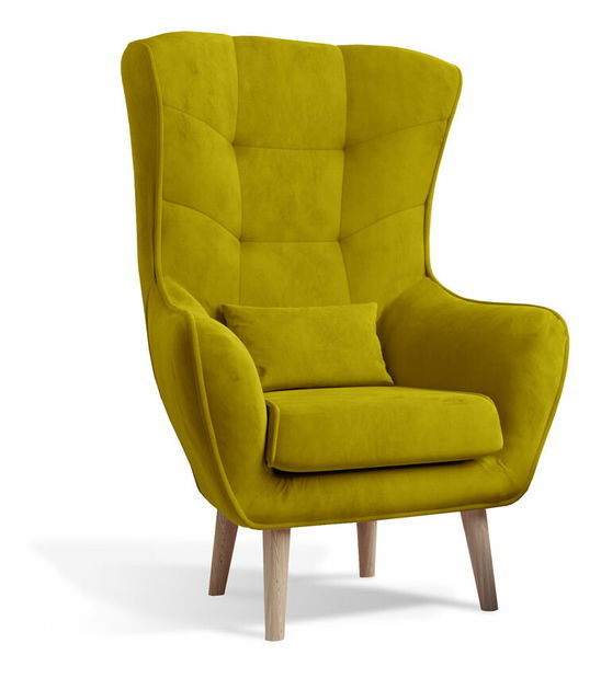 Füles fotel Agueda Typ 07 (sárga)