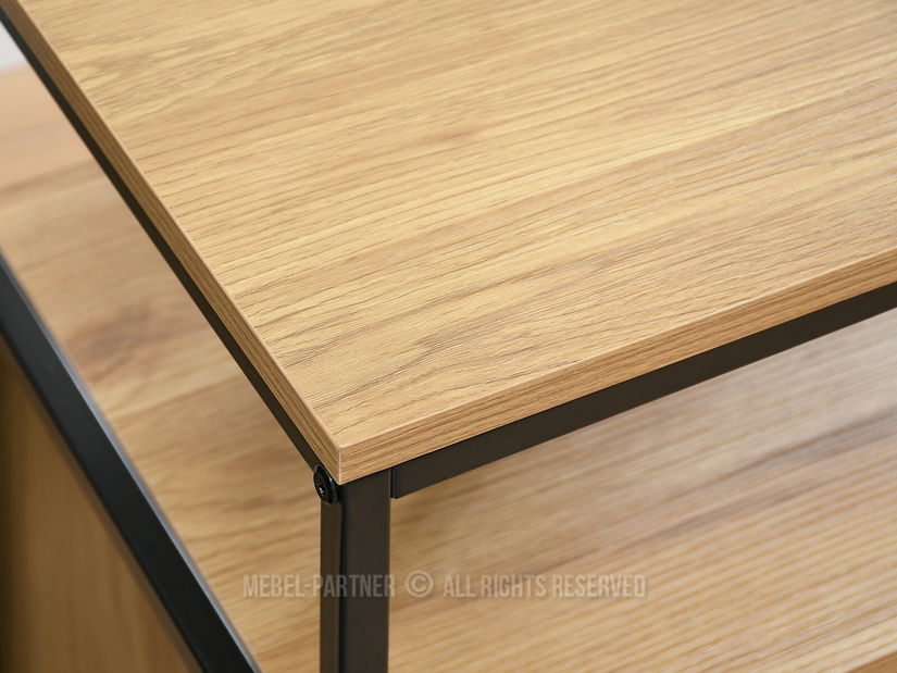 Szekrény Adlo (fekete tölgy + fekete)