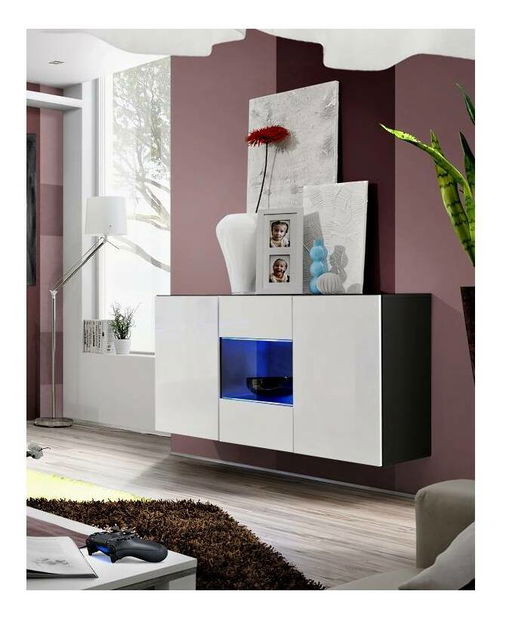 Zidna vitrina Ferryhill 23 ZW FY SBII (s rasvjetom) 