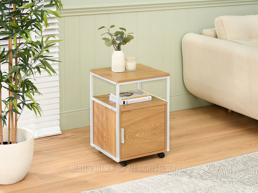 Szekrény Adlo (tölgy + fehér)